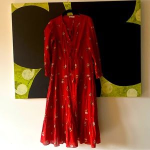 Ulla Johnson dress. M . Cotton .